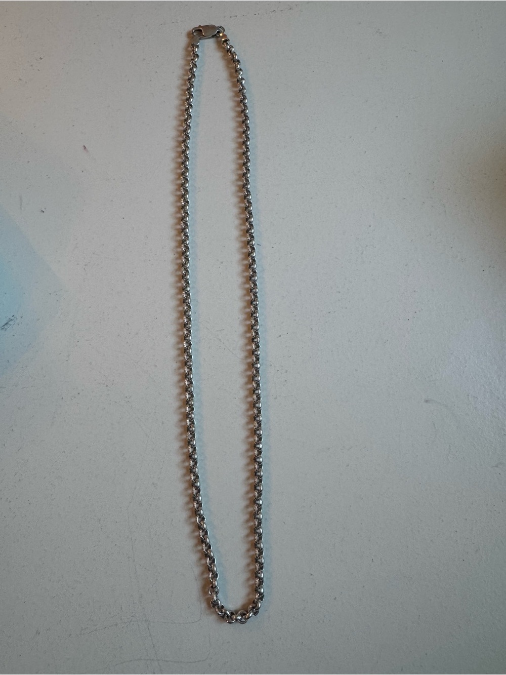 Sterling Silver Beaded Necklace - Classic Ball Chain - Picture 2 of 6